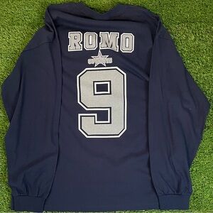 VTG AAA Alstyle Tony Romo Dallas Cowboys Jersey T-Shirt NFL Cowboys Mens 2XL